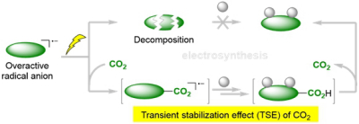 76. Transient Stabilization Effect of CO2 in the Electrochemical  Hydrogenation of Azo Compounds and the Reductive Coupling of α-Ketoesters