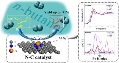 79. Nitrogen-Doped Carbon for Selective Pseudo-Metal-Free Hydrodeoxygenation of 5-Hydroxymethylfurfural  to 2,5-Dimethylfuran: Importance of Trace Iron Impurity.