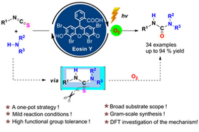 56. Visible-Light-Promoted Oxidative Desulphurisation: A Strategy for the  Preparation of Unsymmetrical Ureas from Isothiocyanates and Amines Using Molecular Oxygen