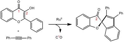 65. Decarbonylative Issues Involved in Ru(II)-Catalyzed [6+2-1] Annulation  Reaction of Hydroxychromone with Alkyne: A DFT Study